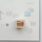 Phavourite Rubber Stamp: Folder icon