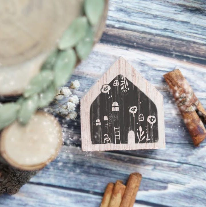 Blooms Rubber Stamp from the Home Series by Black Milk Project with a fresh floral design
