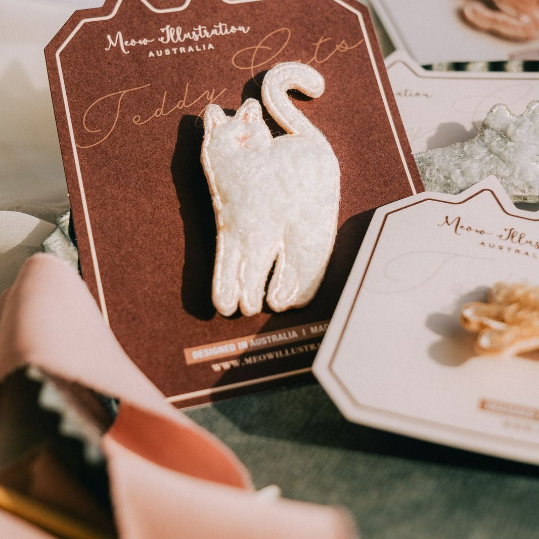 Snow White Embroidered Pins