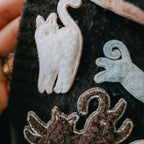Snow White Embroidered Pins