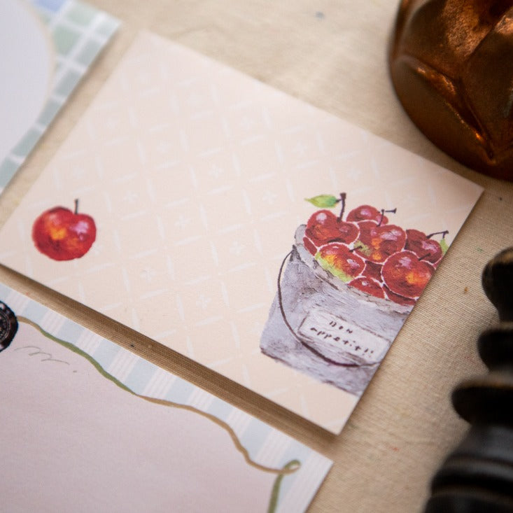 Life Stuffs Memo Pad by OURS Studio — illustrated memo-pad designs with stationery, for journaling
