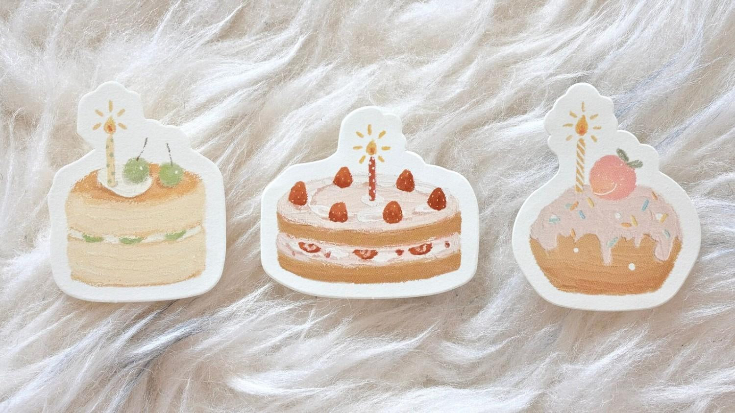 Memo Pad Sample - Happy Birthday