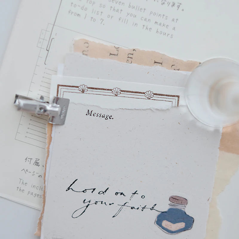 9pt Tiny Text Rubber Stamps [18 options]