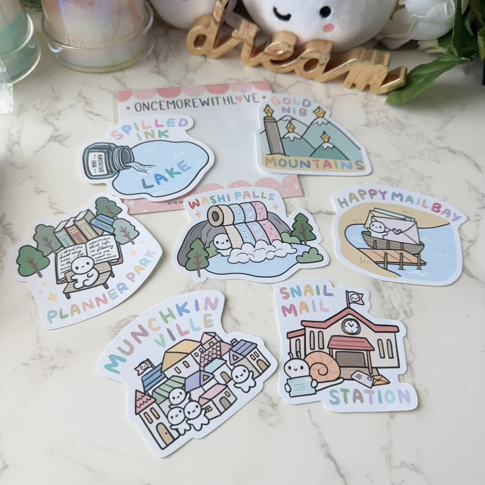 Munchkinland Sticker Set