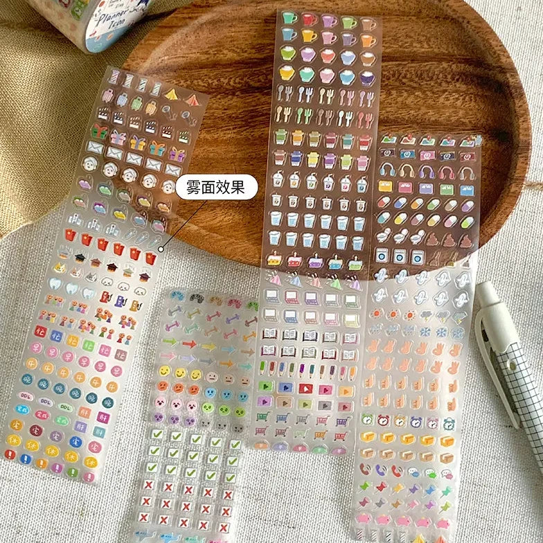 Planner Icons PET Tape