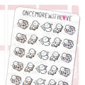 Relaxing Munchkin Stickers