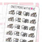 Library Munchkin Stickers