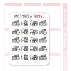 Library Munchkin Stickers
