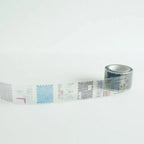 Decorative tape with pattern on a white background