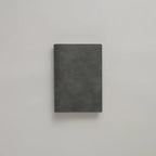 Nibi Planner PU Cover by Take a Note — misty-grey classic vegan PU cover, closed, for journaling