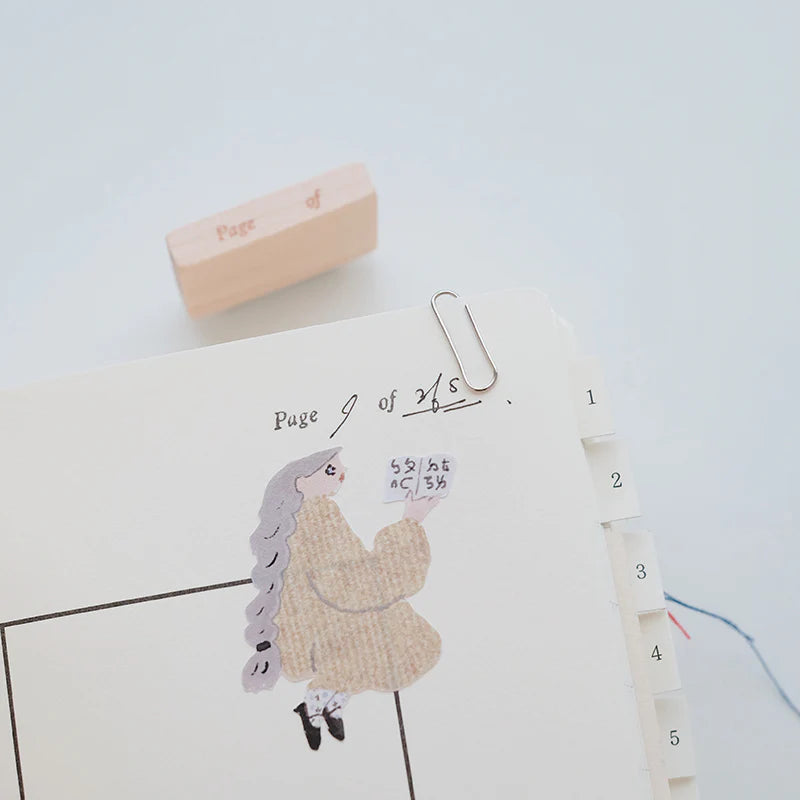 9pt Tiny Text Rubber Stamps [18 options]