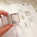 Perforated Notes Version 2 Washi Tape
