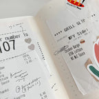 9pt.(2) Tiny Text Rubber Stamps [18 options]
