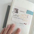 9pt.(2) Tiny Text Rubber Stamps [18 options]
