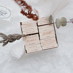 9pt.(2) Tiny Text Rubber Stamps [18 options]