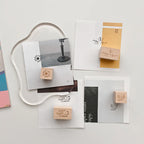 Thoughts in Silence Rubber Stamp [4 options]