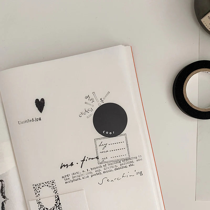 Thoughts in Silence Rubber Stamp [4 options]