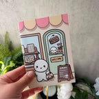 Omwl Stationery Store (A6) Reusable Sticker Book