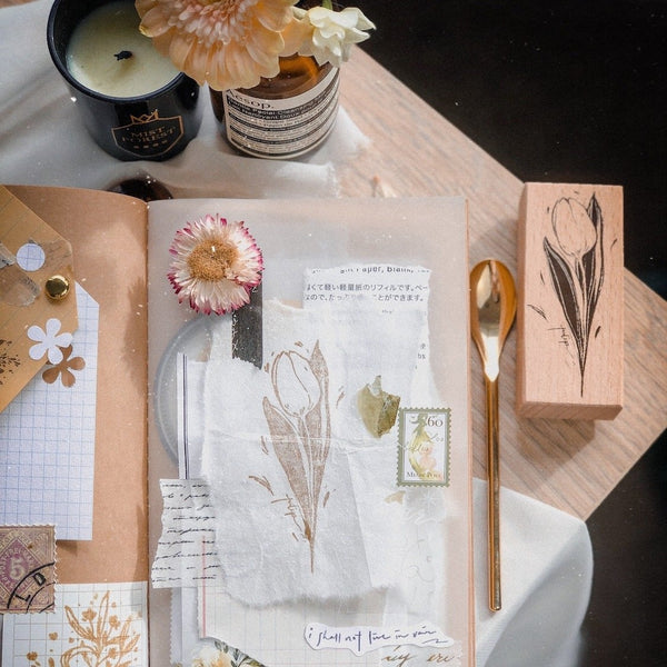 Tulip Rubber Stamp
