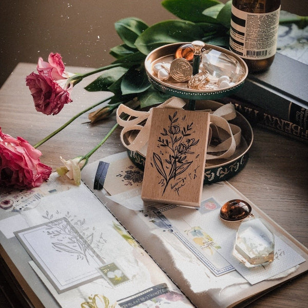 April Rubber Stamp