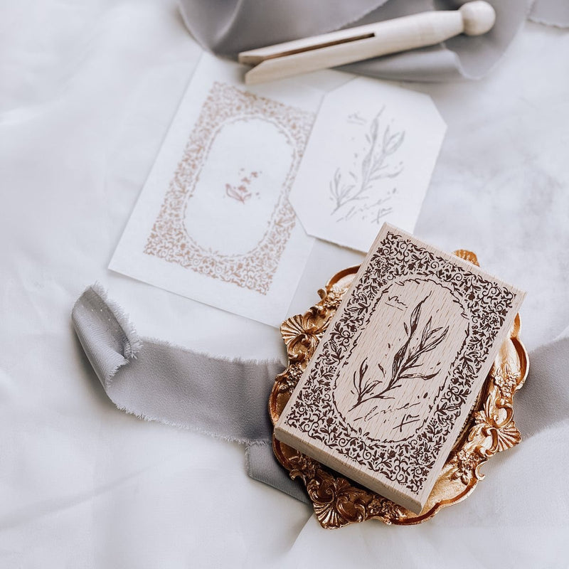 The Old Fashioned Way - Y1802 Rubber Stamp