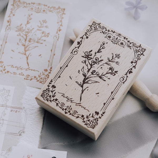The Old Fashioned Way - Y1804 Rubber Stamp