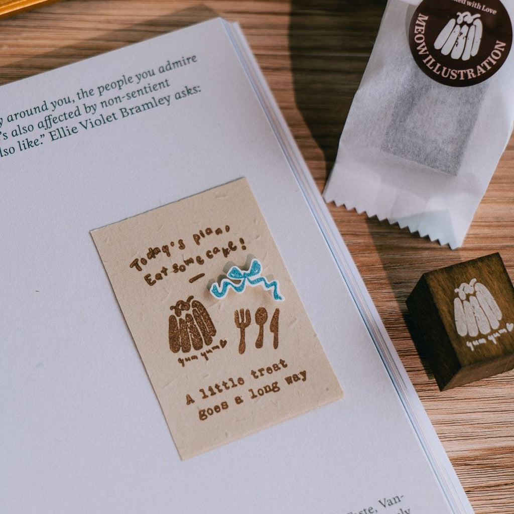 Canele Rubber Stamp