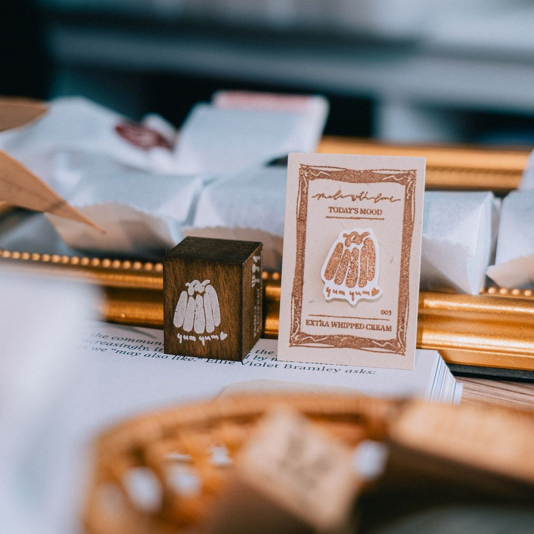 Canele Rubber Stamp