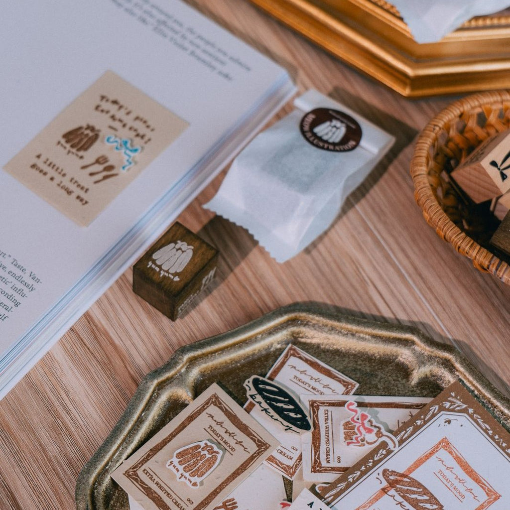 Canele Rubber Stamp