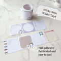 Sticky Note Washi - 1.75" Memos Label Tape