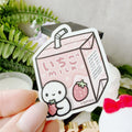 Strawberry Milk Vinyl Sticker