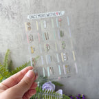 Happy Little Things Sticker Sheet