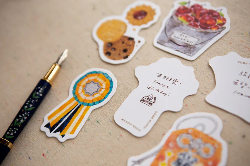 The Gift Series Message Card by OURS Studio — set of illustrated message-card designs, for journaling & gifting