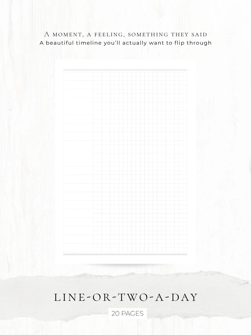Minimalist design with text on a white background