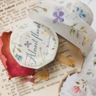Almost Floral Matte PET Tape