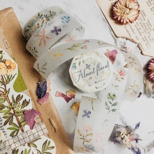 Almost Floral Matte PET Tape