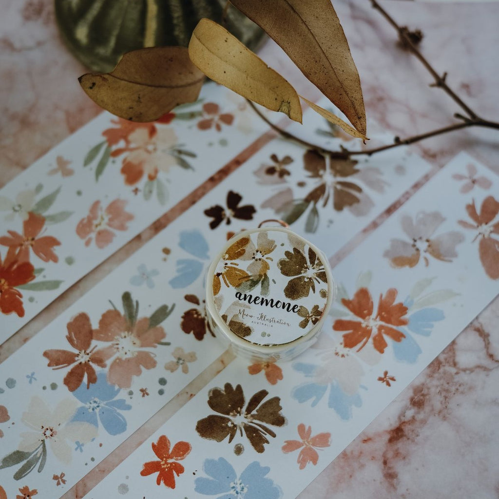 Anemone Washi Tape