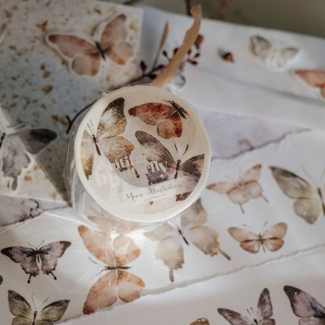 Beautiful Butterfly Washi Tape