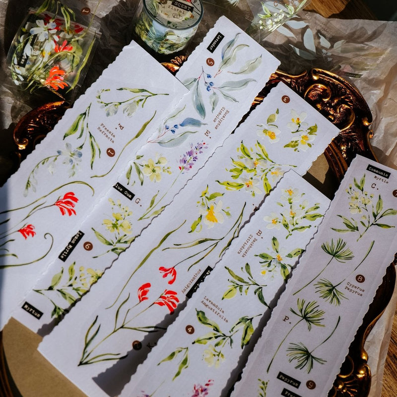 Scent.Floral Glossy PET Tape