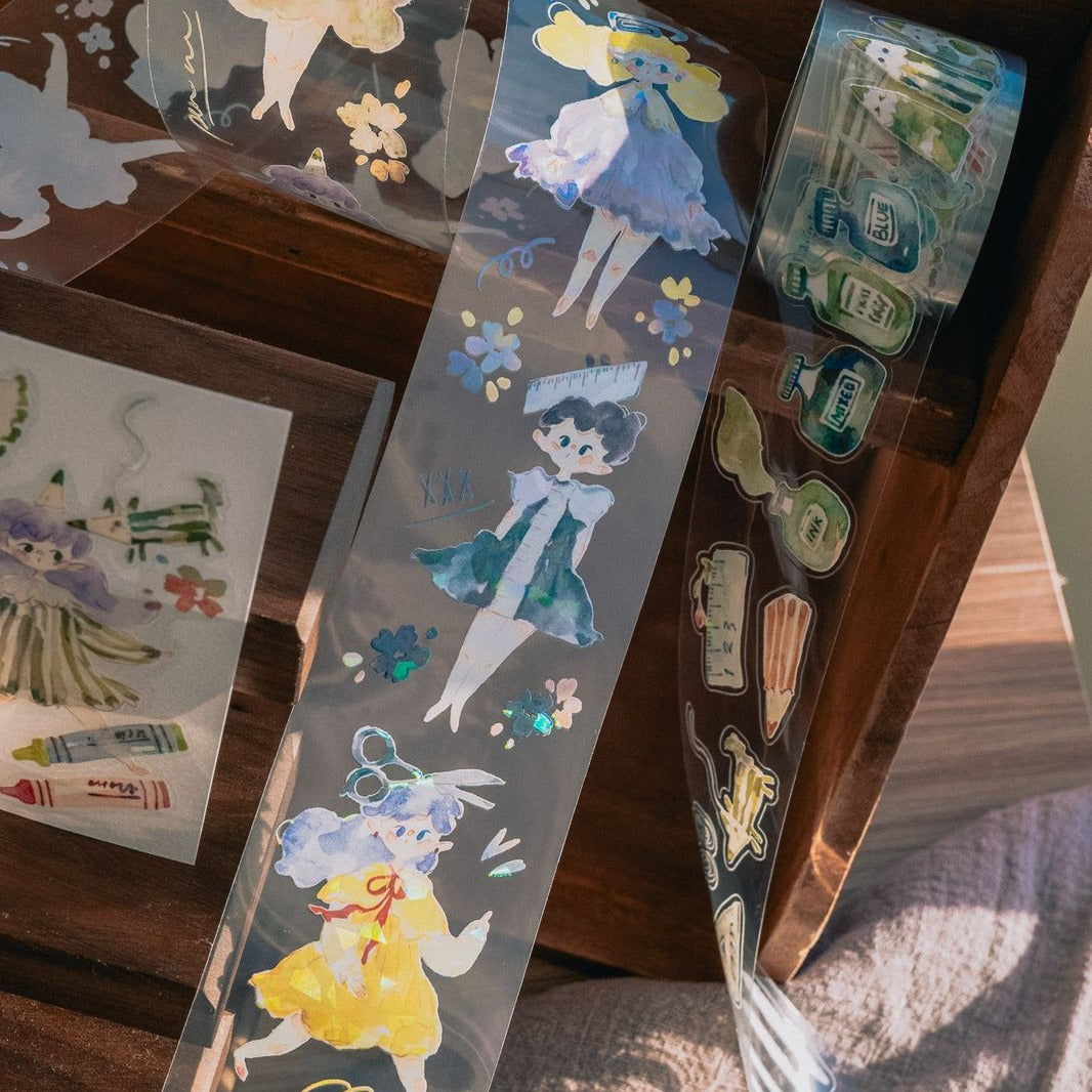 Stationery Fairy Glossy PET Tape