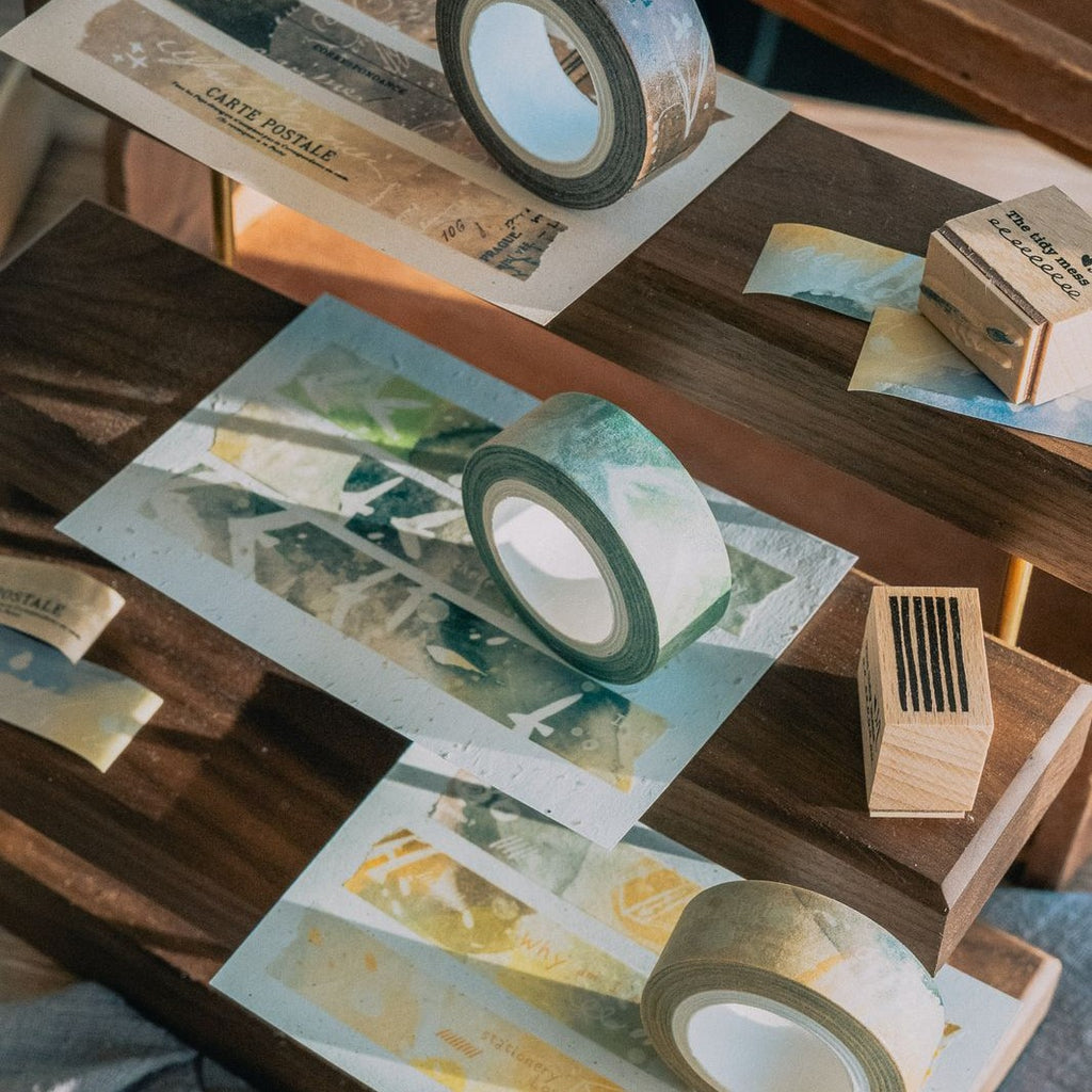 In The Open Wild There Are Bluebirds Washi Tape
