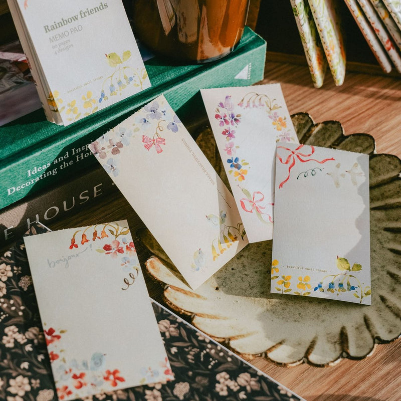 Rainbow Friends Memo Pad