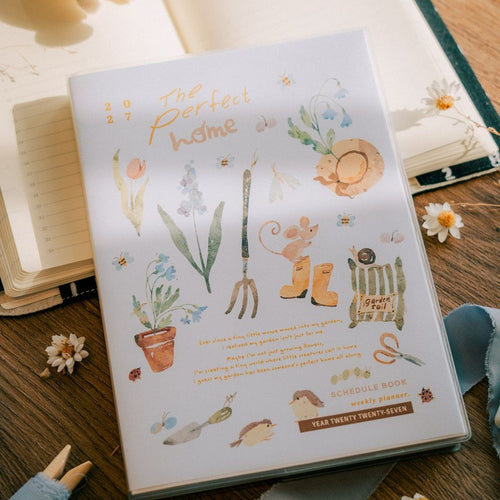 2027 The Perfect Home Weekly Planner Schedule Book
