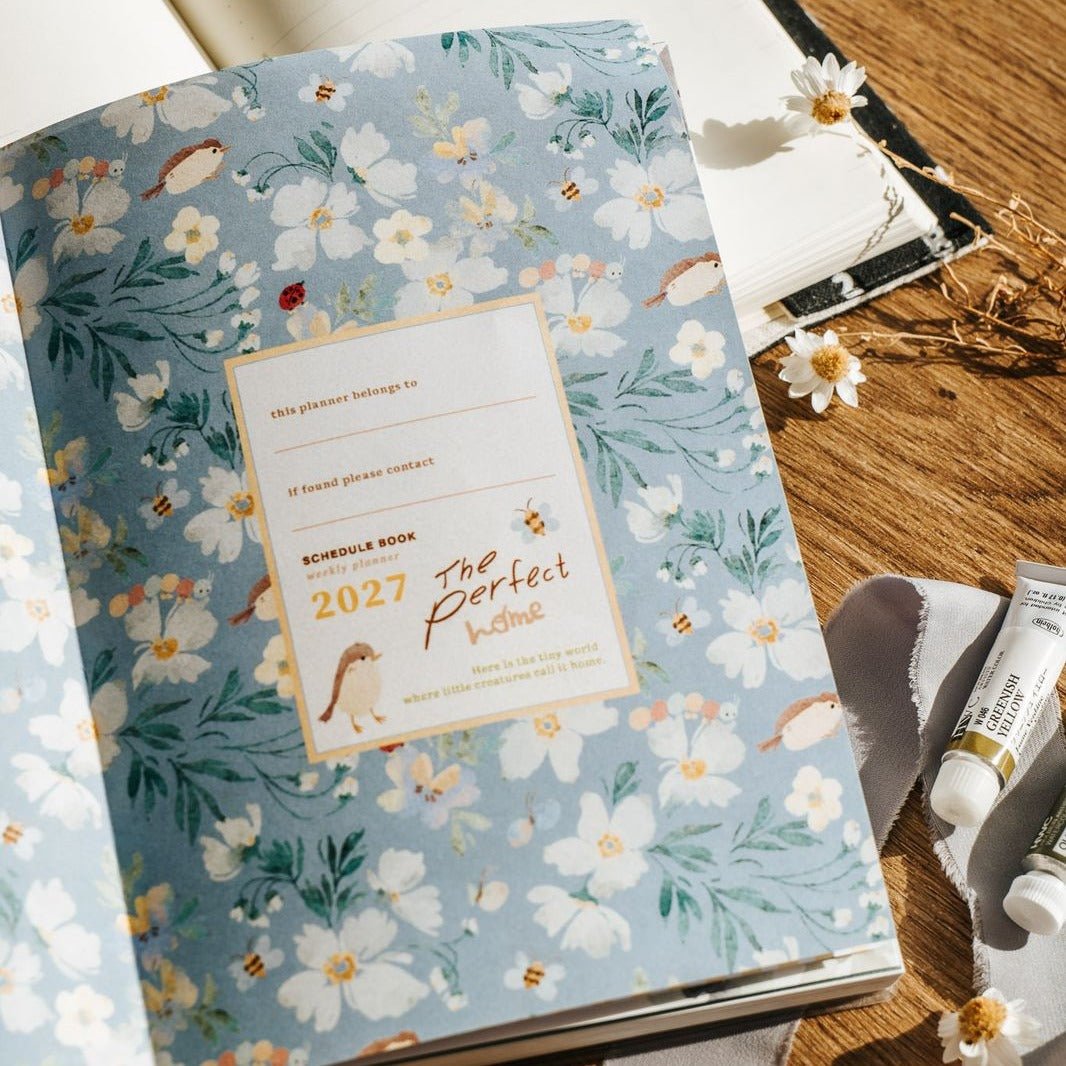 2027 The Perfect Home Weekly Planner Schedule Book