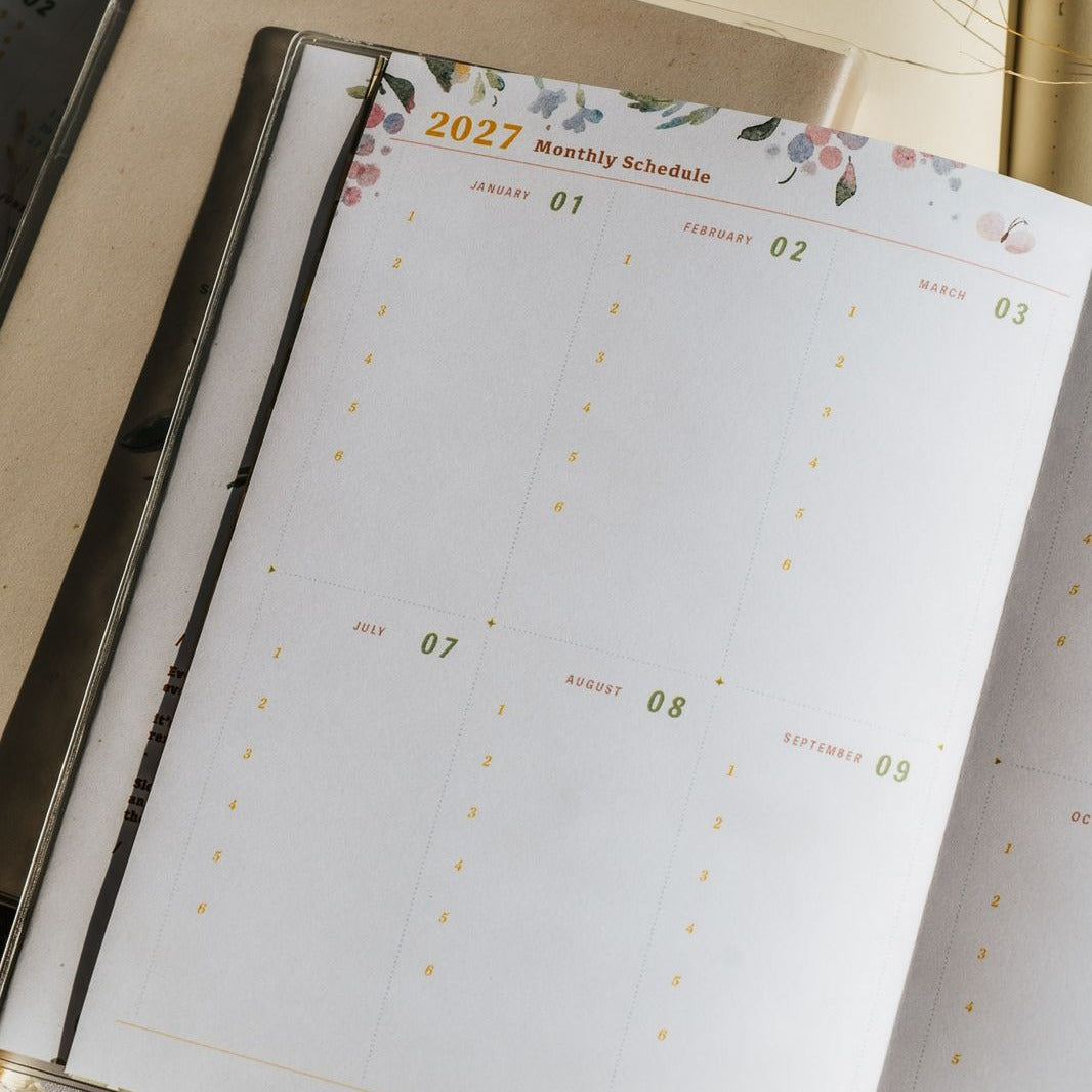 2027 The Perfect Home Weekly Planner Schedule Book