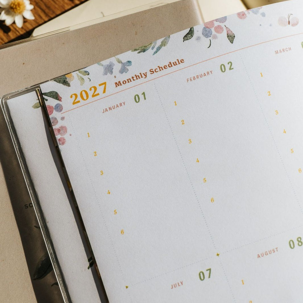 2027 The Perfect Home Weekly Planner Schedule Book