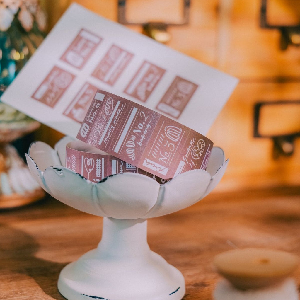 Yum Yum Patisserie Label Sticker Roll