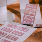 Yum Yum Patisserie Label Sticker Roll