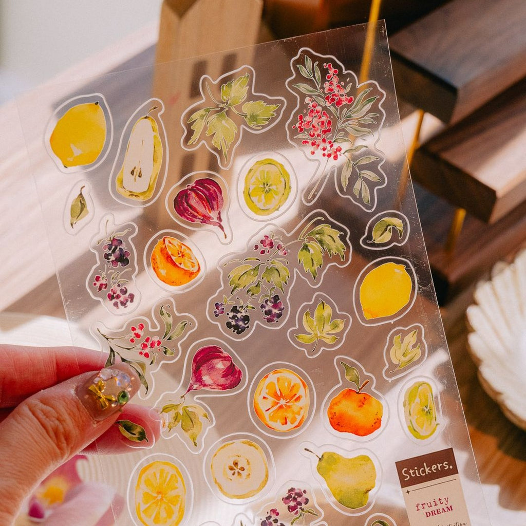 Fruity Dream Clear PET Sticker