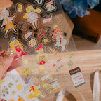 Stationery Fairy 2 Clear Pet Sticker